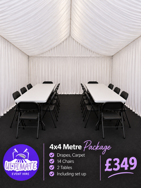 small marquee hire prices